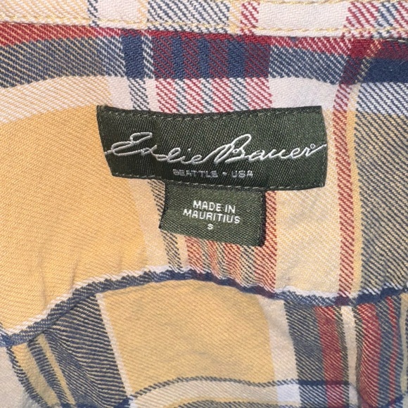 Oversized Green Plaid Flannel Shirt | Grunge Fall Layer | Unisex Fit | Size SM - Picture 6 of 6